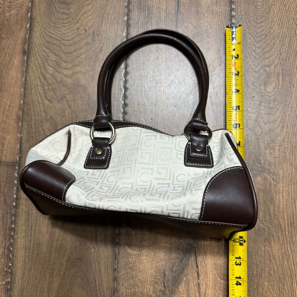 Liz Claiborne Small Purse Handbag Beige Pre Owned SZ 10x6 inches - Picture 10 of 12